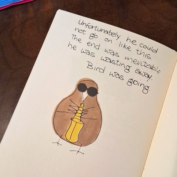 RARE! Ode To A Highflying Bird - Chsrlie Watts  Book - Picture 4 of 6